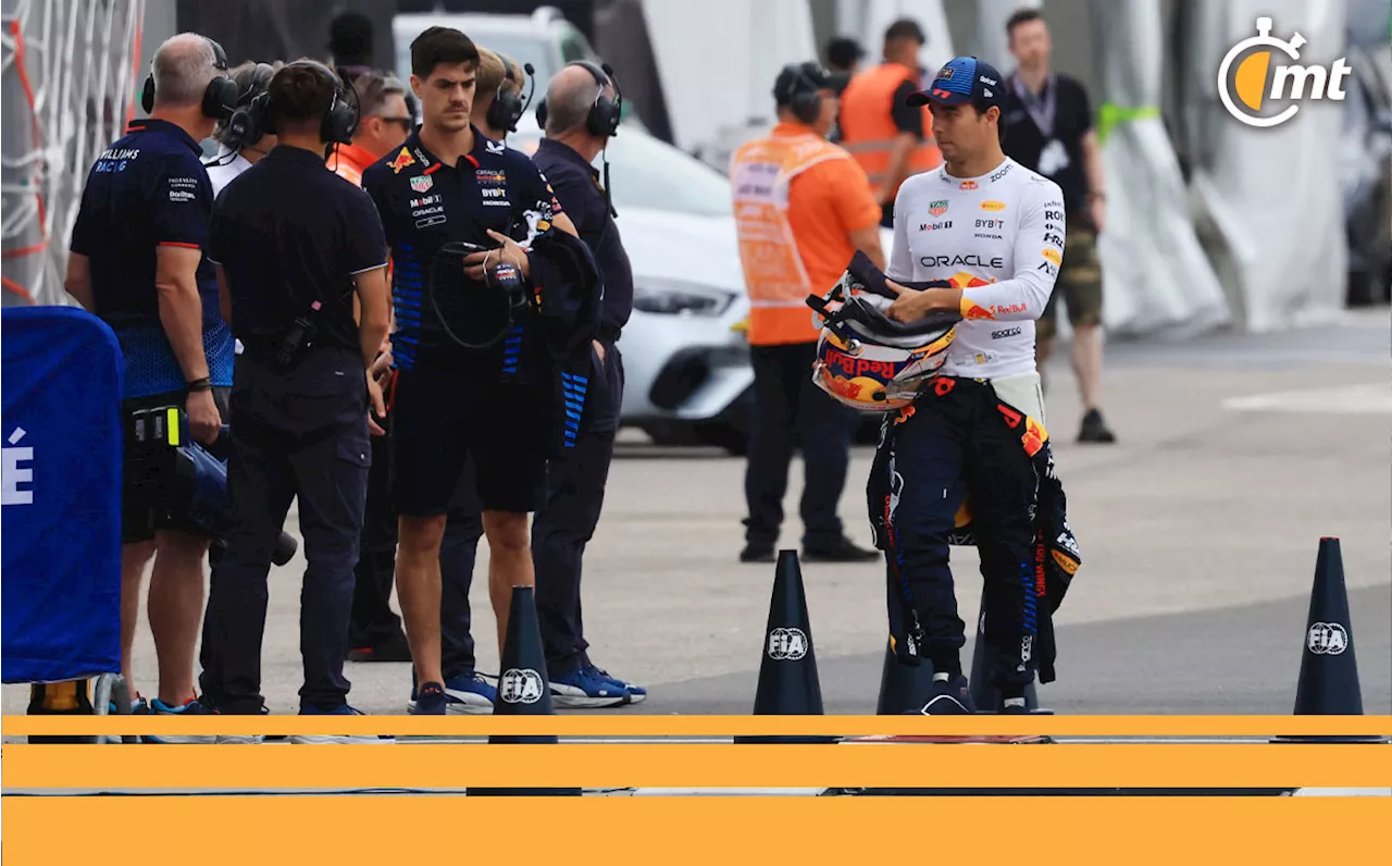 Checo Pérez: Revelan molestia en integrantes de Red Bull por su culpa