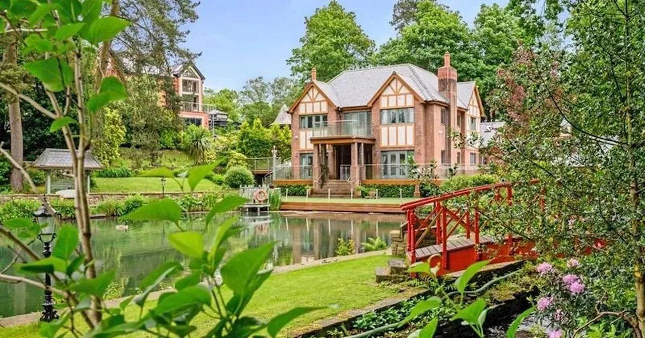 The 'secret' house in Greater Manchester that comes with its own lake