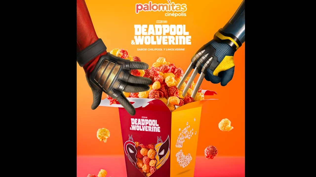 Esto costarán las palomitas Deadpool & Wolverine de Cinépolis