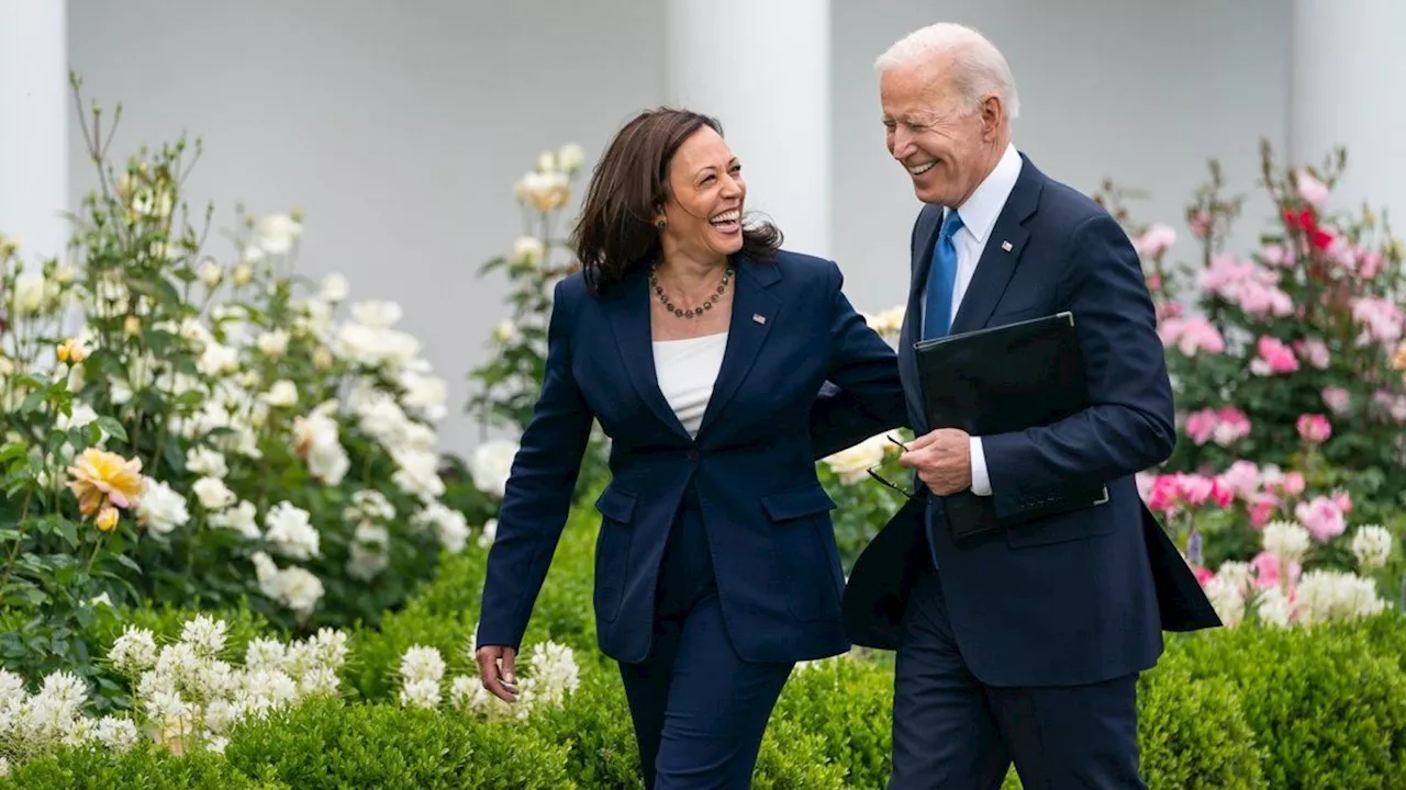 Tras bajarse de su candidatura, Joe Biden expresó su apoyo a Kamala Harris