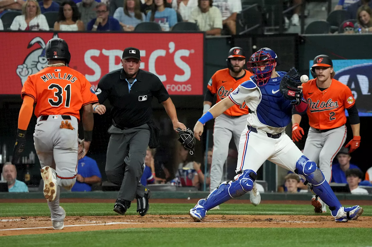 Grayson Rodriguez gets AL-best 12th win as Orioles hit 3 more homers to beat Rangers