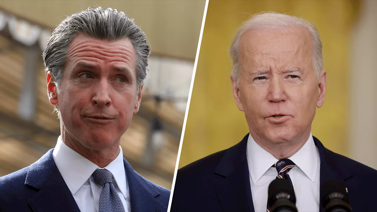 California Gov. Newsom praises President Biden as ‘extraordinary' leader