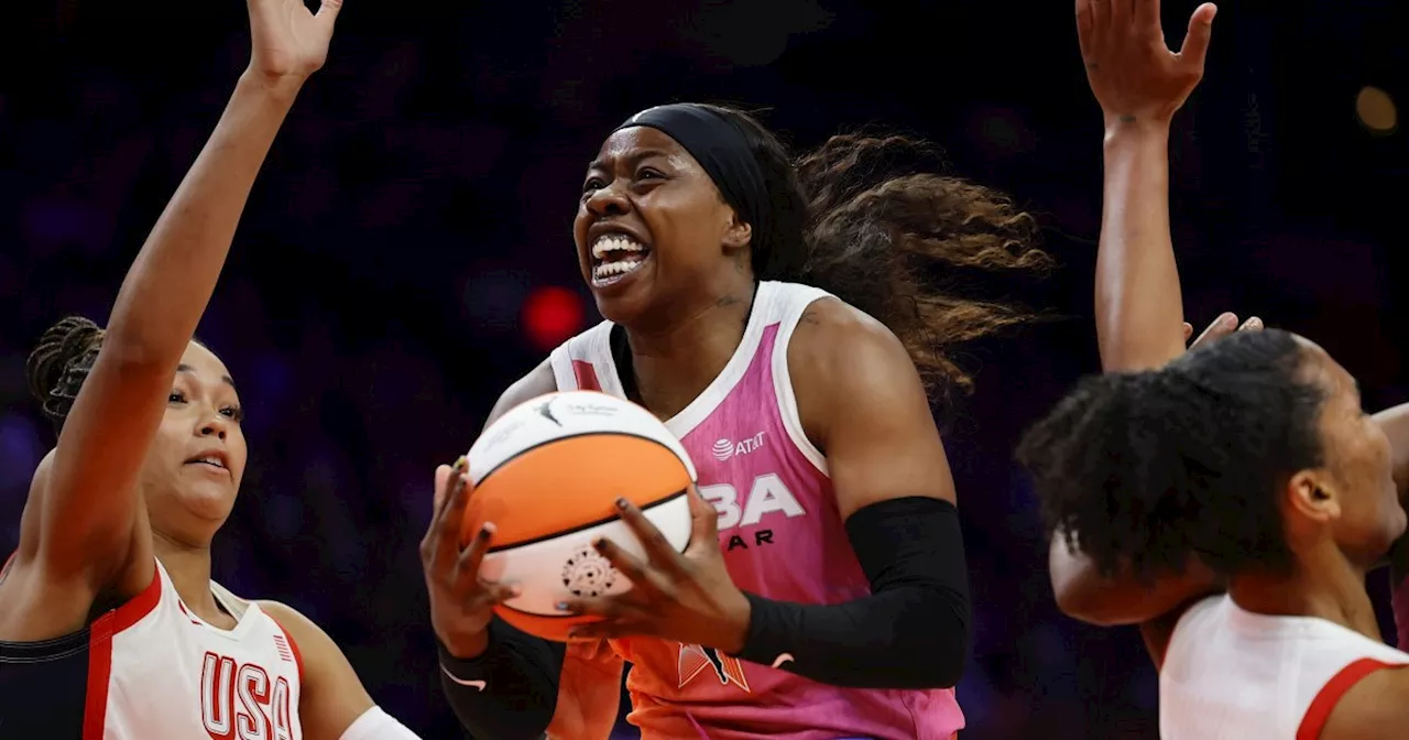 Team USA falls to WNBA All-Star team less than a week before Olympics