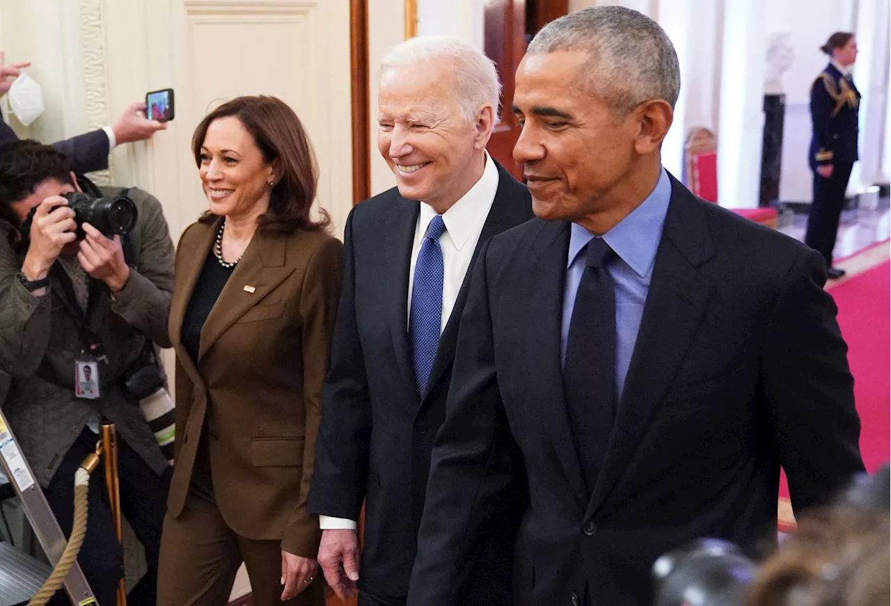 Barack Obama Stops Short of Endorsing Kamala Harris