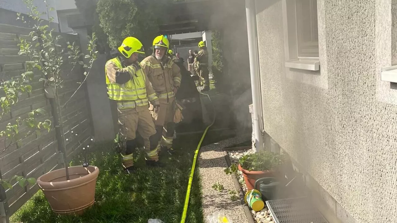 Kritische Minuten: Feuerwehr bewahrt Haus vor Brandkatastrophe