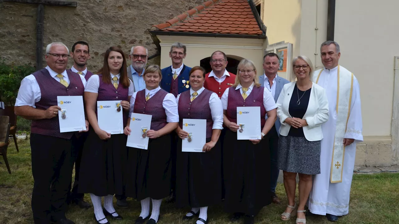 Musikverein Zwentendorf feierte 70-jähriges Gründungsjubiläum