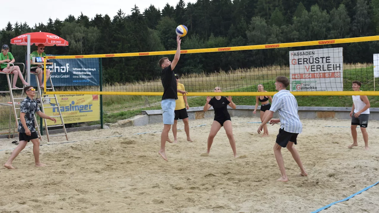 Nur Gewinner beim Beachvolleyball in Ruders