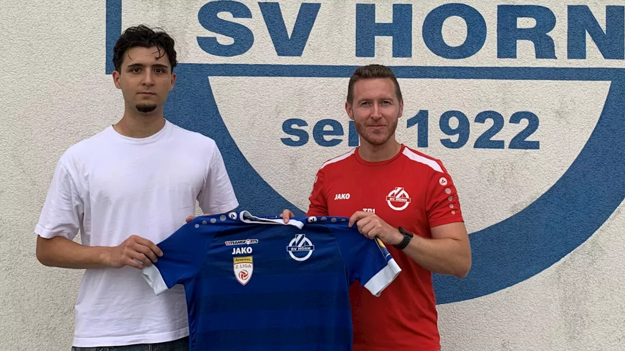 SV Horn präsentiert weitere Neuzugänge