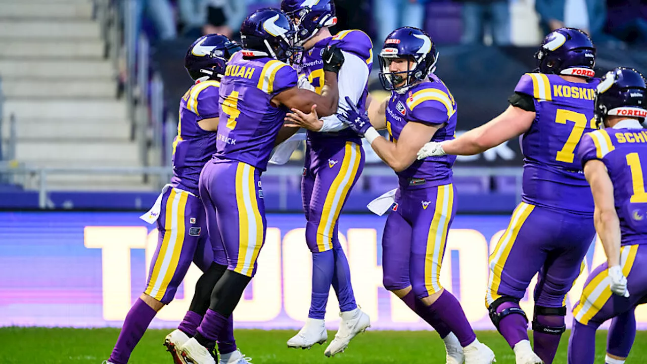 Vikings nach Triumph in Berlin in ELF weiter ungeschlagen