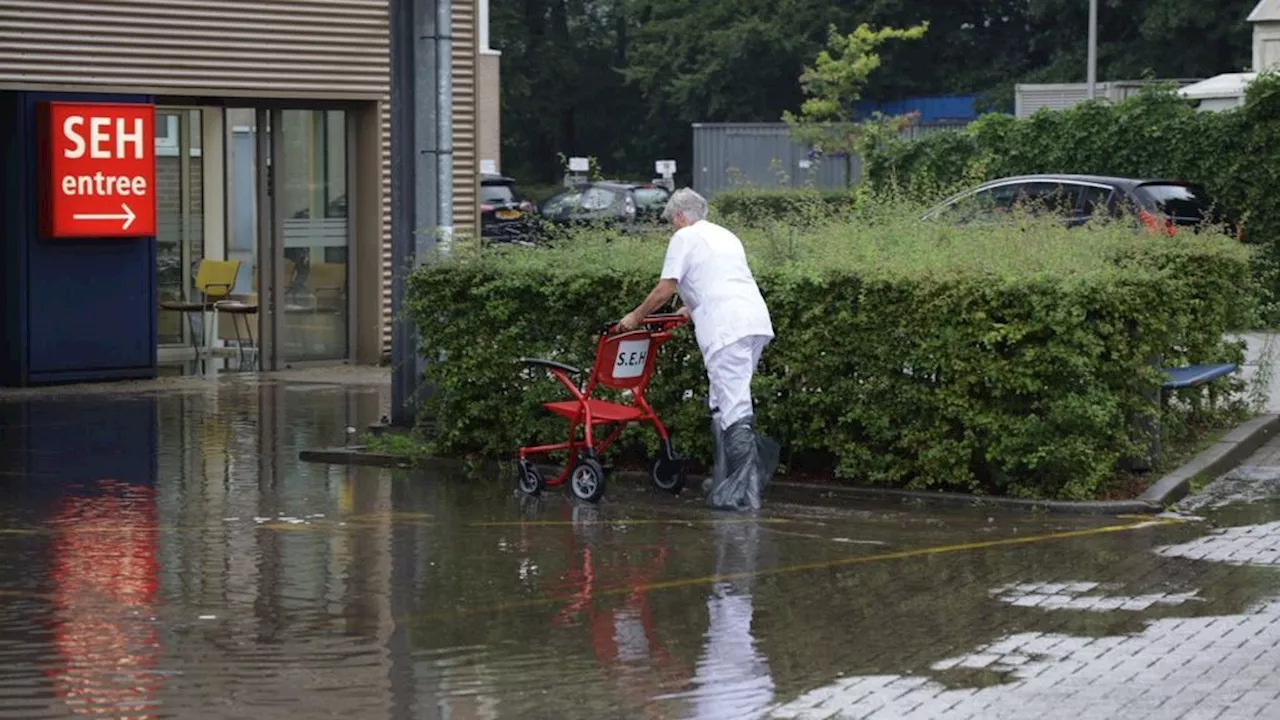 Code geel nog van kracht in oosten, vooral wateroverlast in Achterhoek