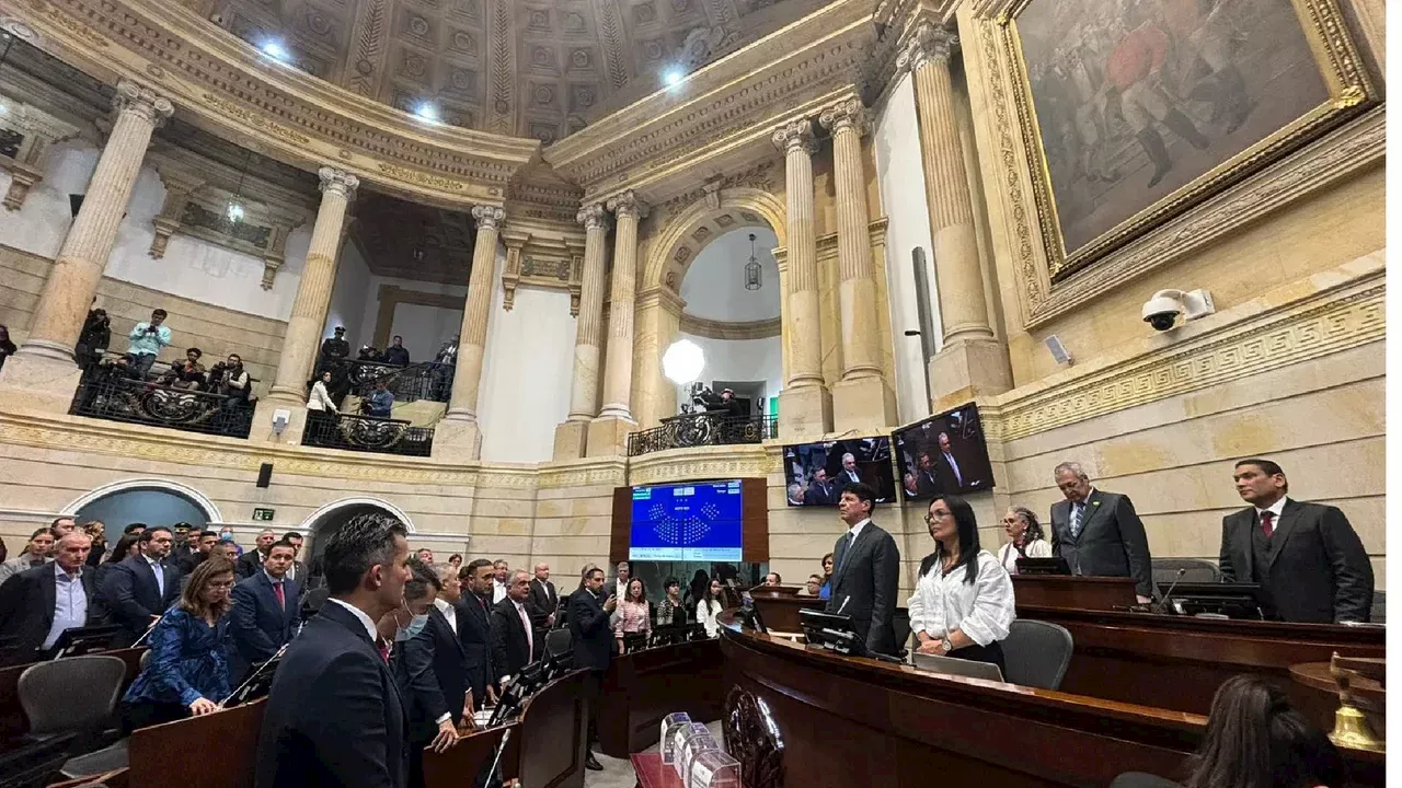 Así quedaron conformadas las mesas directivas del Congreso de la República