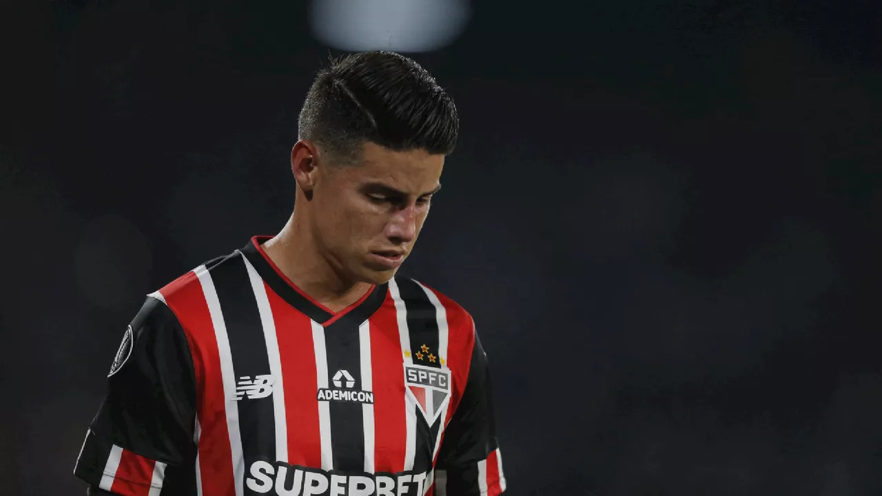 James Rodríguez se va de São Paulo: rescindió el contrato de forma 'amistosa'