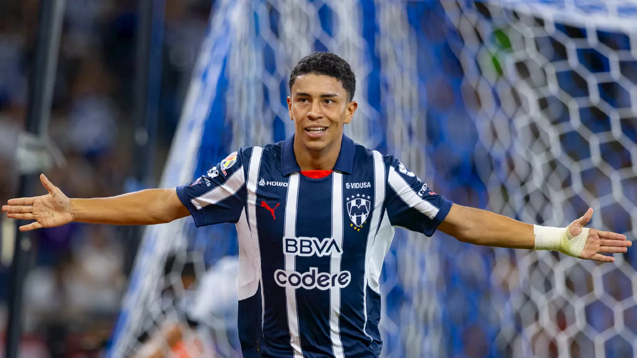 Johan Rojas anotó su primer gol en Monterrey tras pase de Stefan Medina: ¡Enormes!