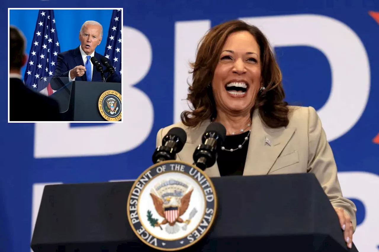 Biden campaign officially rebrands with the FEC as 'Harris for President'