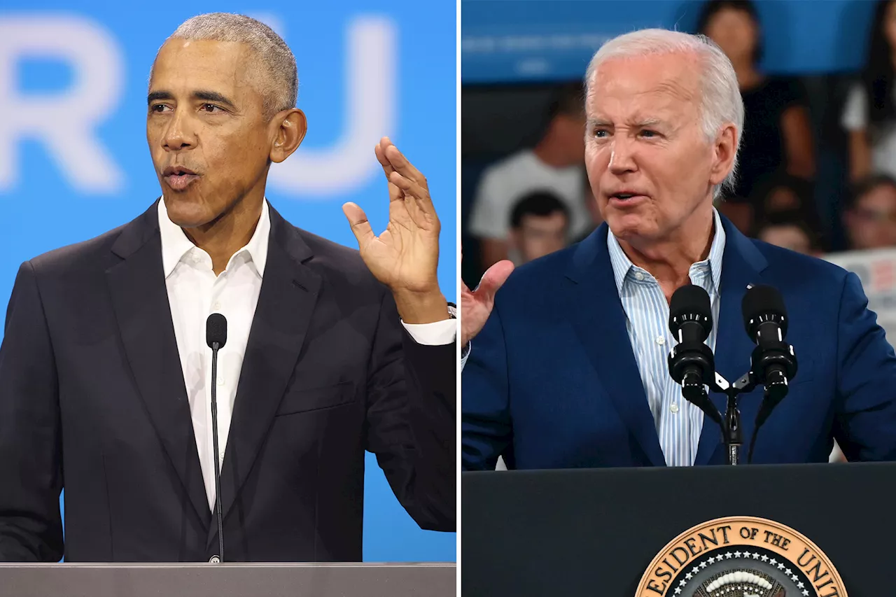 Obama praises 'patriot' Joe Biden after president withdraws from 2024 race