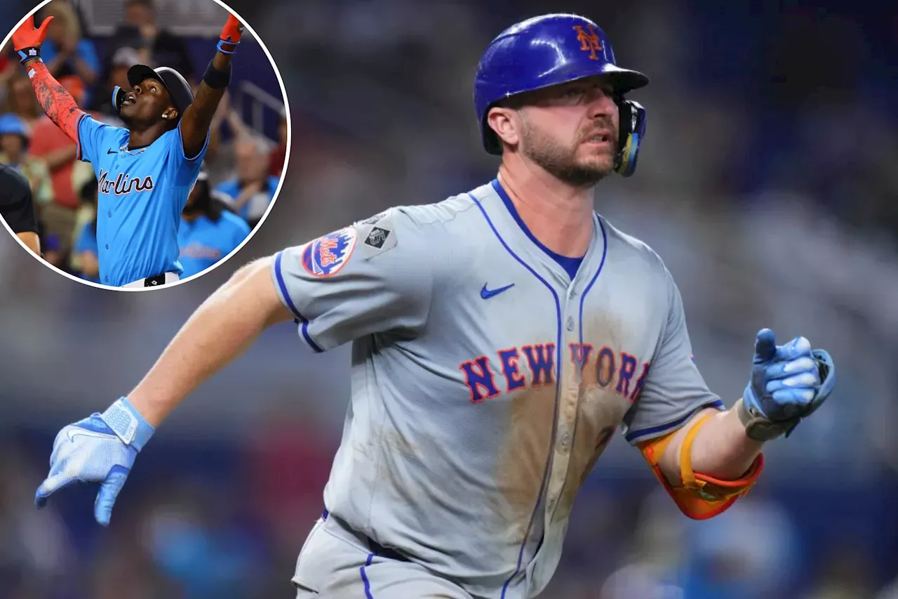 Pete Alonso's struggles continue as Mets flounder against Marlins again