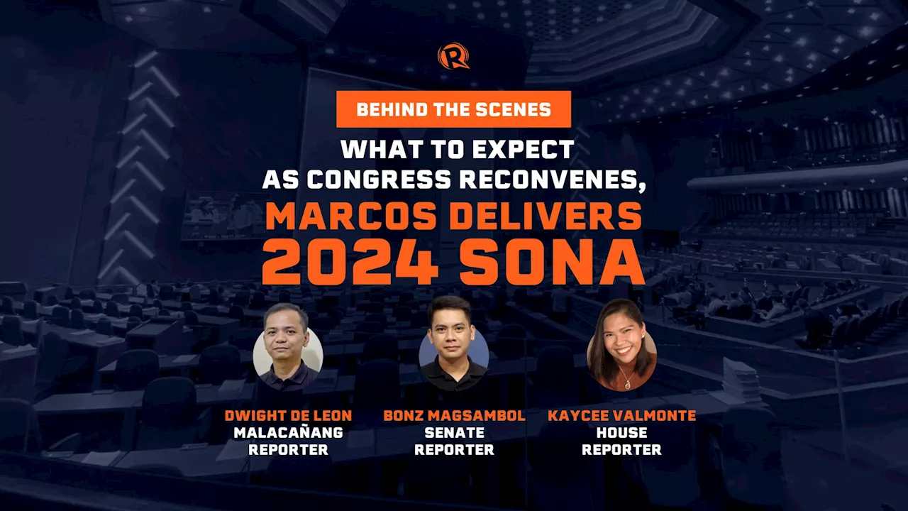 WATCH: What to expect as Congress reconvenes, Marcos delivers 2024 SONA