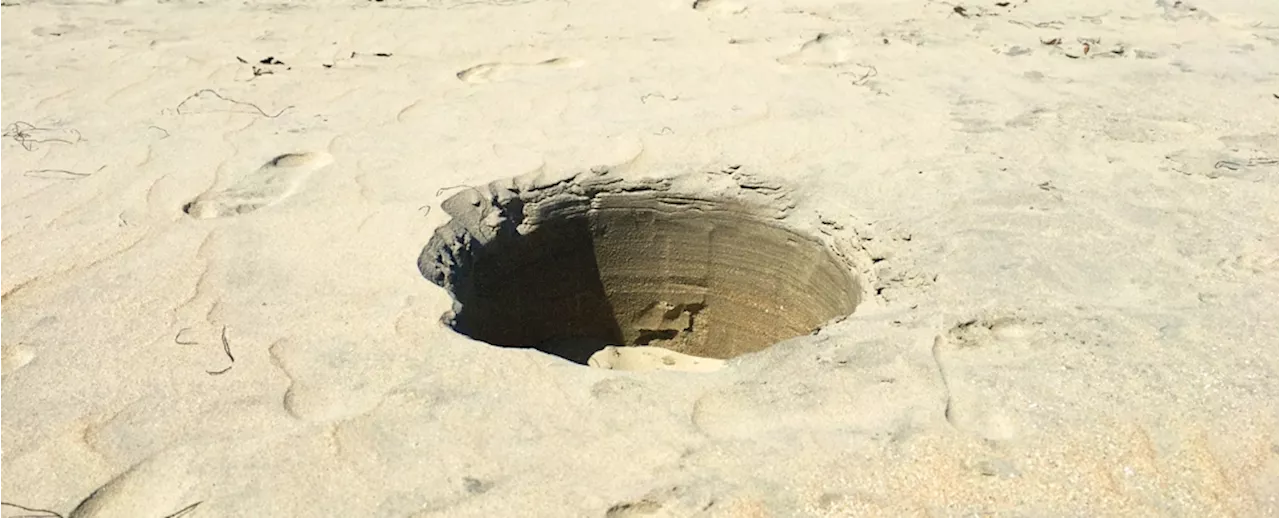 Digging Holes at The Beach Can Be Deadly, And Many People Don't Realize