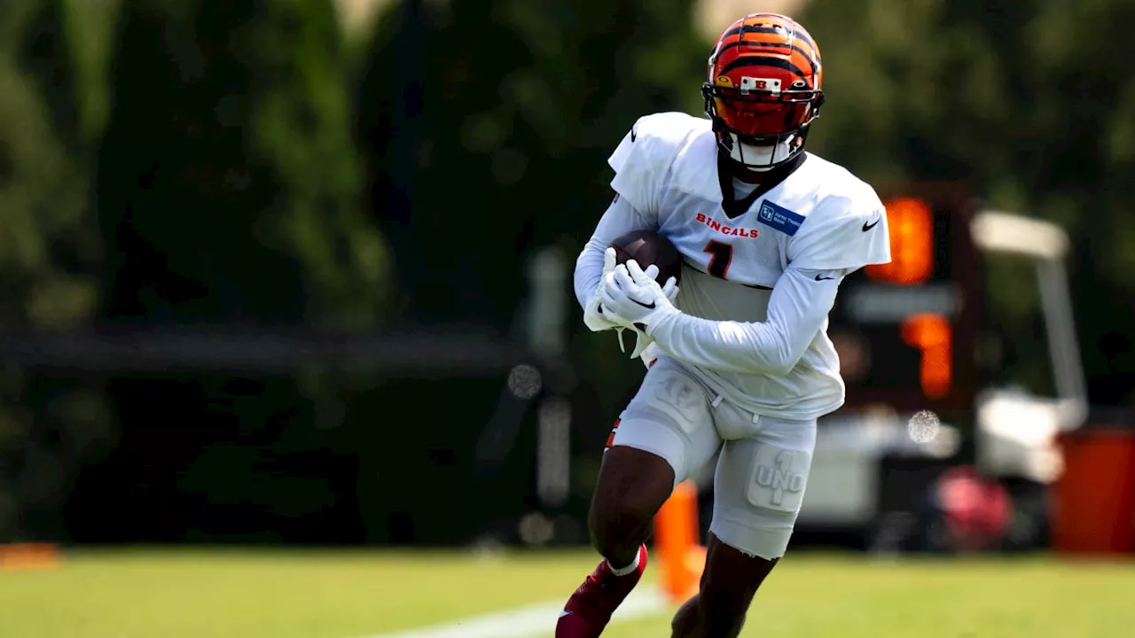 Look: Cincinnati Bengals Star Receiver Ja'Marr Chase Looks Ready for Training Camp