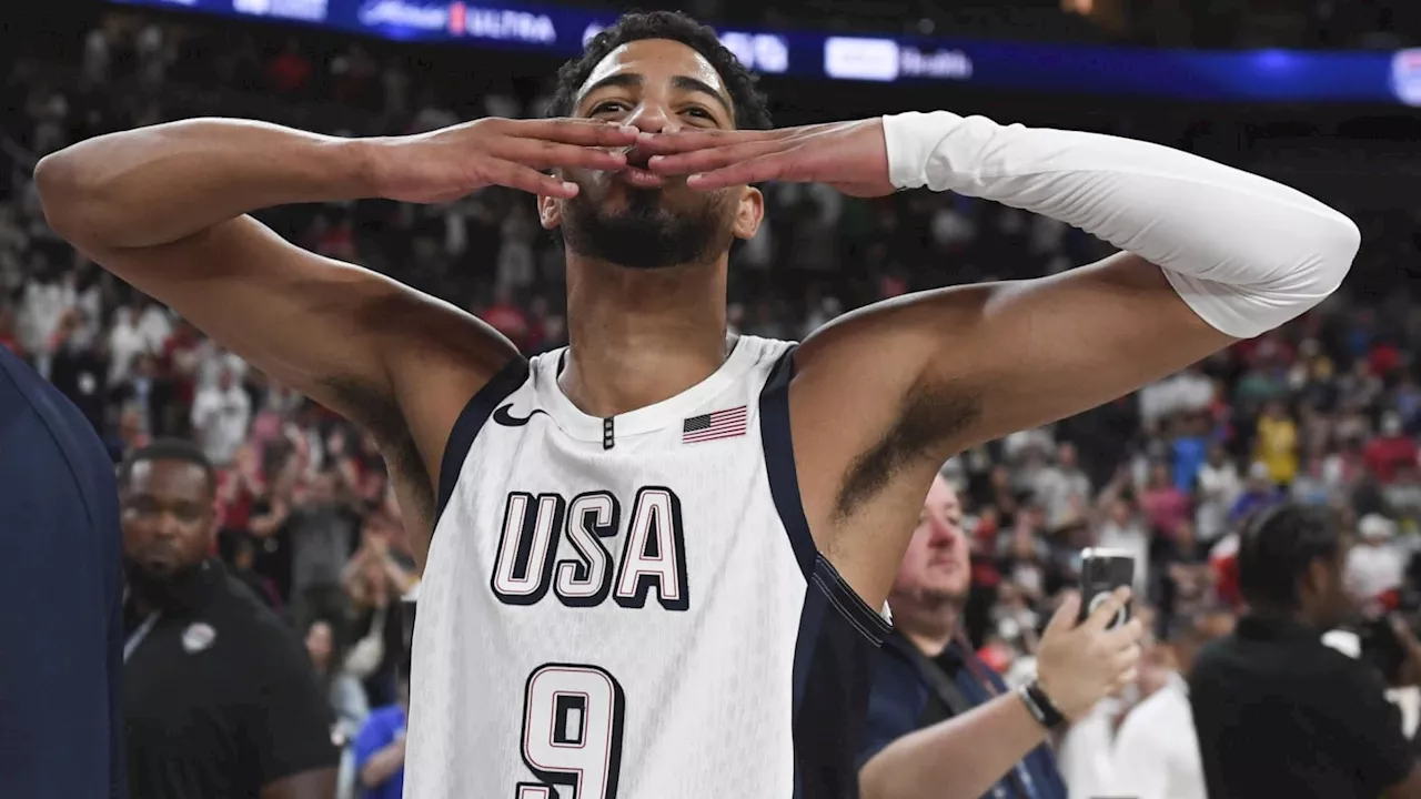 Pacers star Tyrese Haliburton and Team USA survive a tight game vs South Sudan