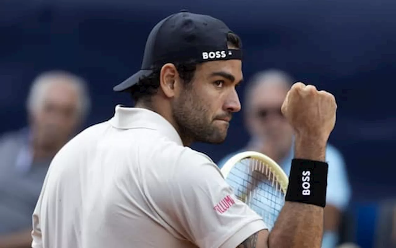 Tennis, Berrettini in campo contro Halys nella finale dello Swiss Open a Gstaad