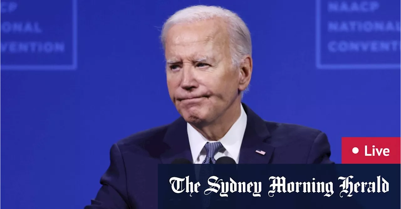 Joe Biden steps down LIVE updates: US president withdraws from White House race, backs Kamala Harris