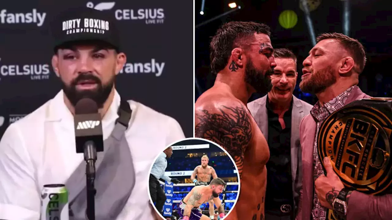 Mike Perry responds to Conor McGregor 'firing' him from Bare Knuckle FC after Jake Paul defeat