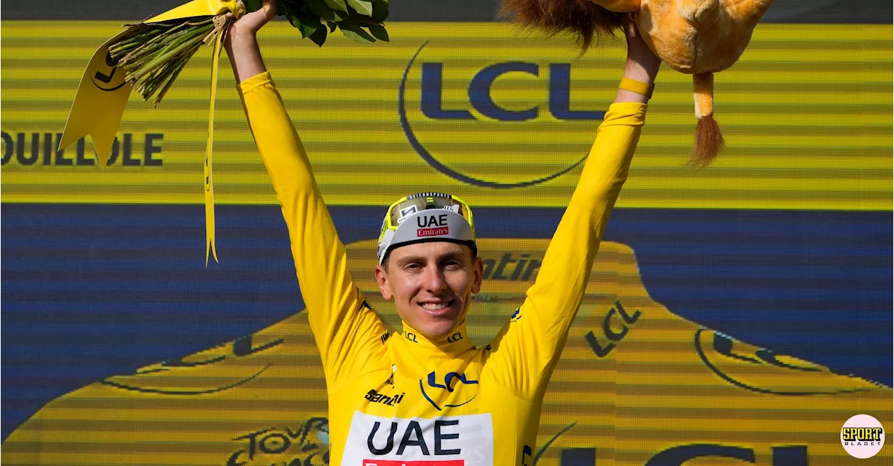 Tadej Pogacar vinner Tour de France 2024