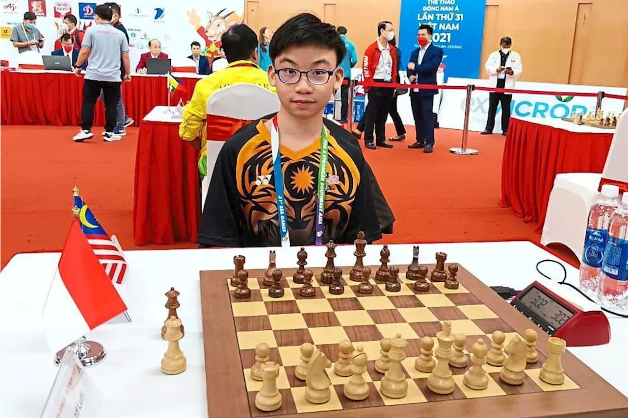 Poh Yu Tian, 15, is youngest Malaysian to get International Master chess title