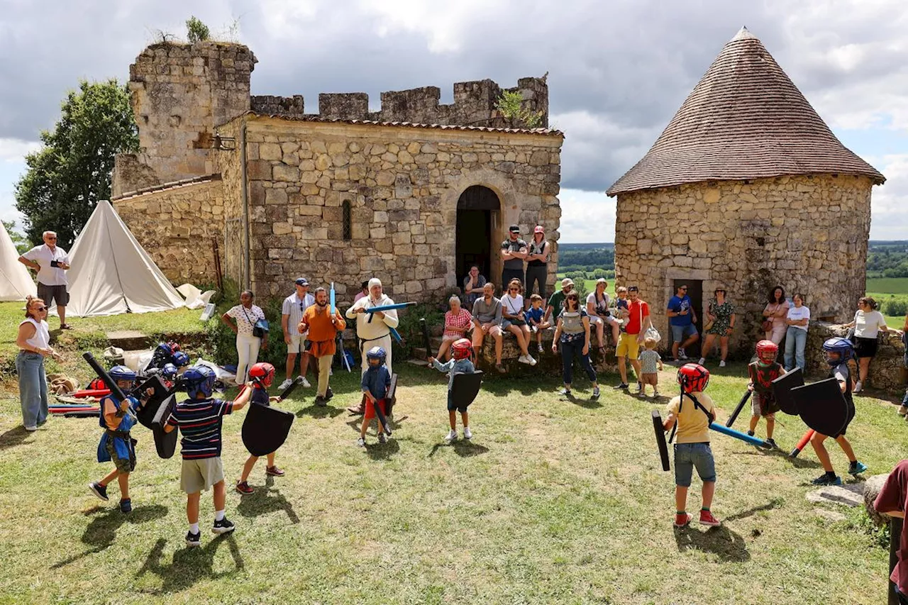 Ce week-end, le château de Langoiran est retourné au Moyen Âge