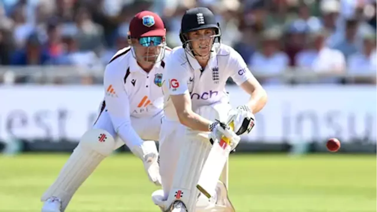 Brook leads England into strong position against West Indies in second test