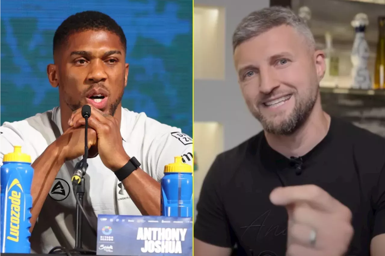 Anthony Joshua: Carl Froch Reveals Anthony Joshua Feud Is ‘settled’ But ...