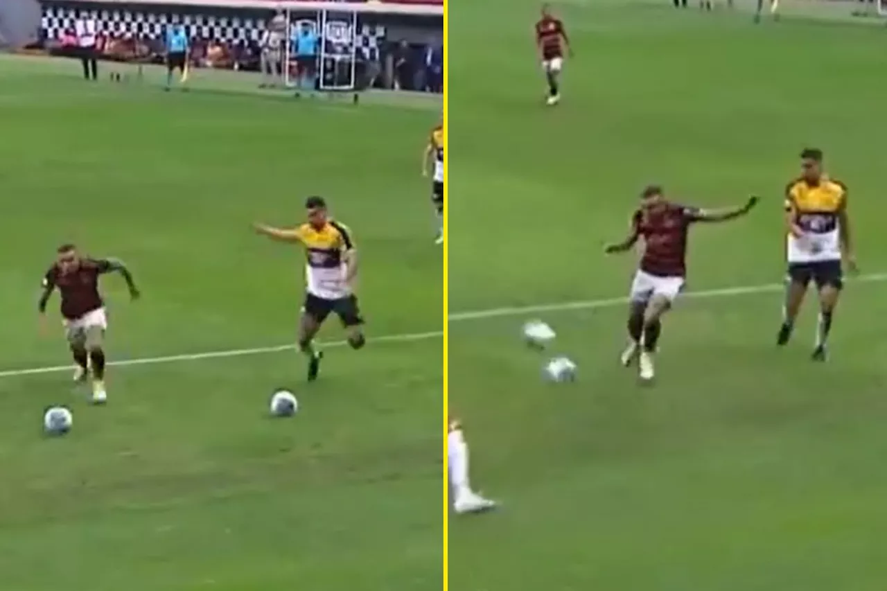 Flamengo awarded ‘most bizarre penalty ever’ due to little-known rule as Criciuma players left incensed...