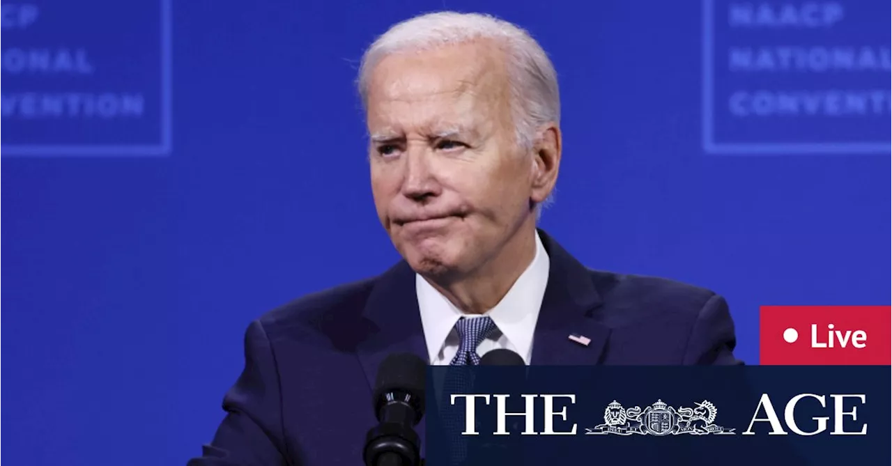 Joe Biden steps down LIVE updates: US president withdraws from White House race, backs Kamala Harris