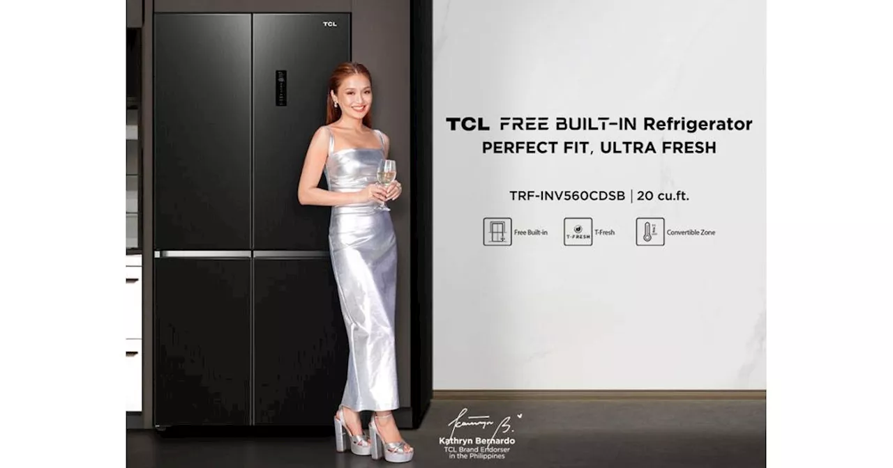 TCL introduces sleek, functional free built-in refrigerator