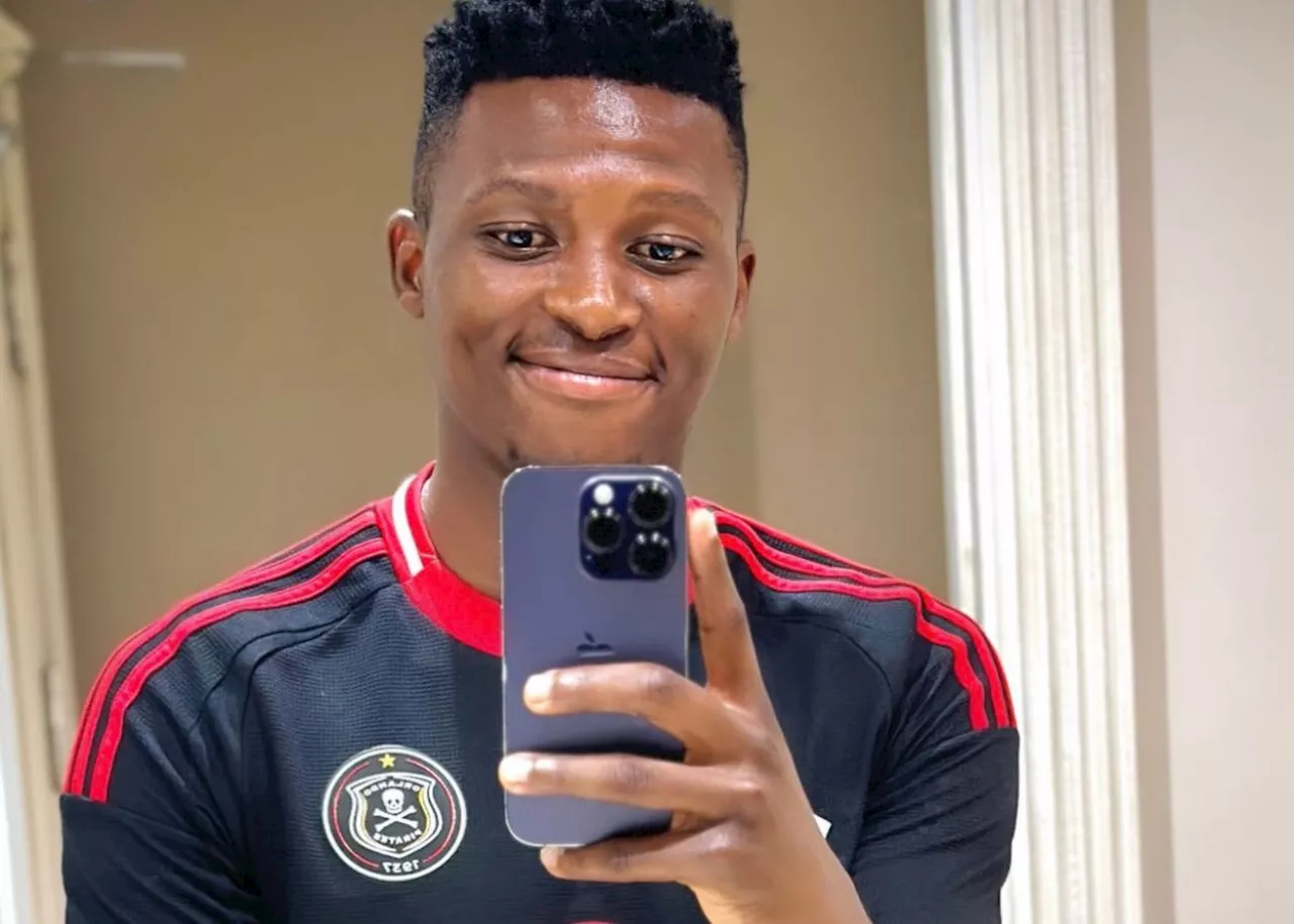 Picture: Orlando Pirates star in brand new kit