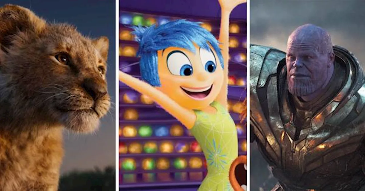 En la cima: 'IntensaMente 2' y las películas más taquilleras de Disney