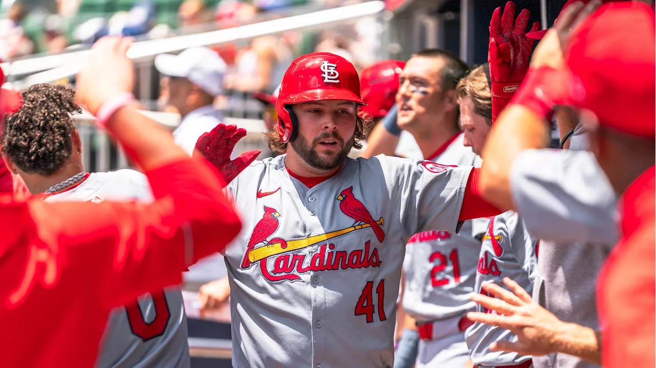 Burleson, Goldschmidt hit home runs in Cardinals' win over Braves