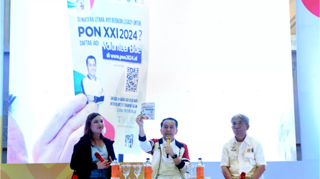 Pemprov Sumut Target Pecahkan Rekor MURI, Volunteer Terbanyak di PON 2024