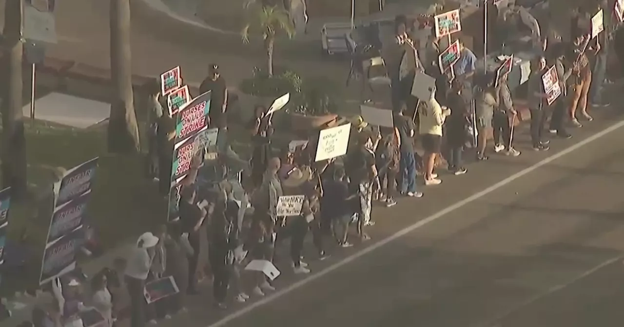 Rady Children's Hospital nurses strike begins after union turns down deal