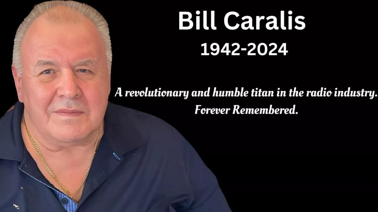 Tributes flow for ‘radio titan’ Bill Caralis after his death, aged 81