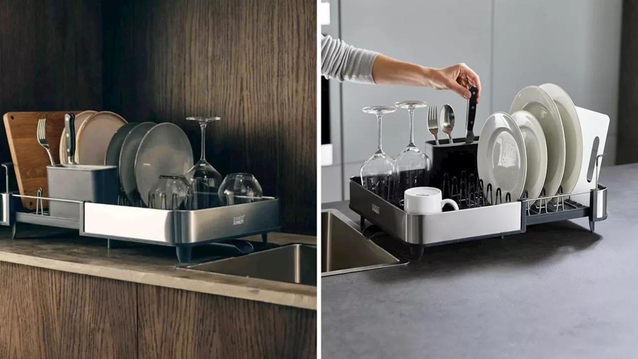 ‘Best’ dish rack ‘ever’ with 8k ratings has rare price drop: ‘No drips, it’s fantastic’