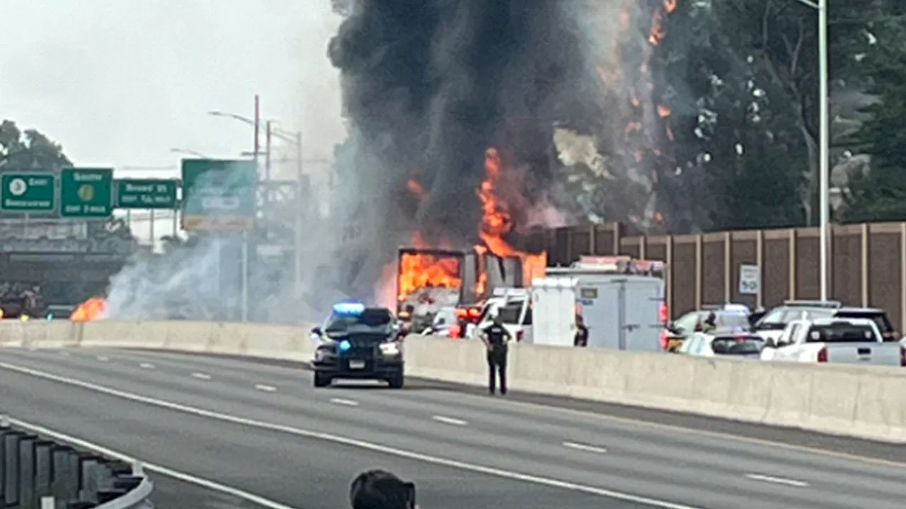 Large truck explosion causes road closures, evacuations in Clifton