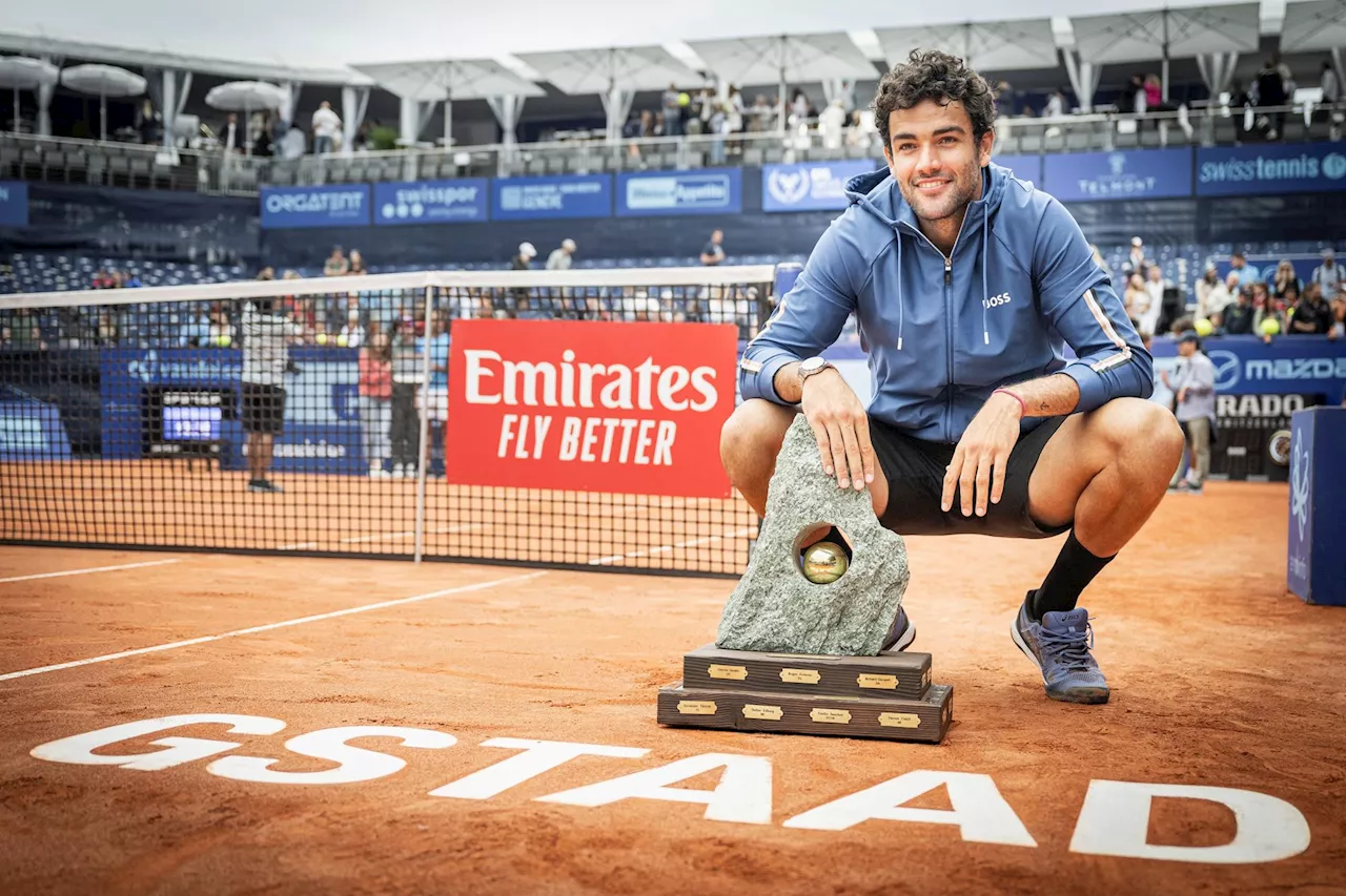 Berrettini vince torneo Atp Gstaad, Halys battuto in finale