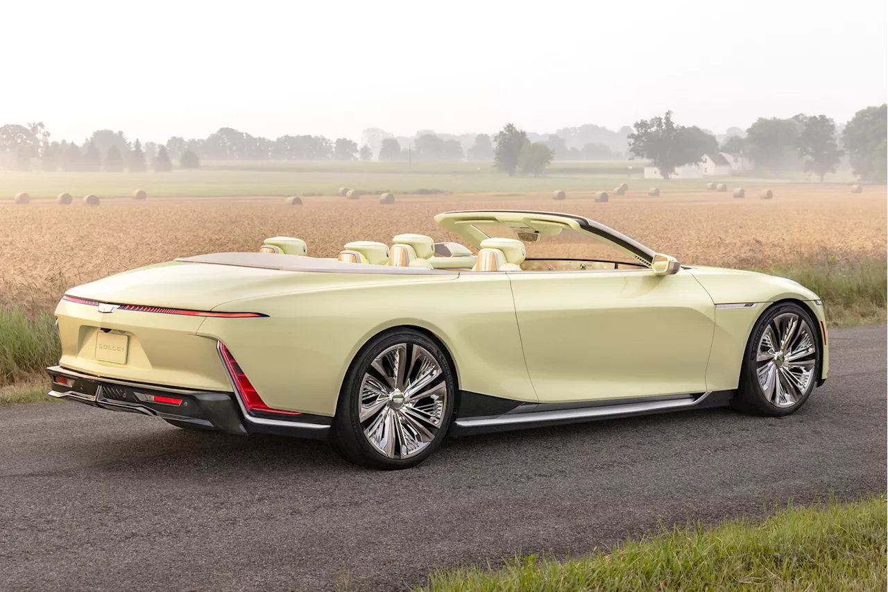 Cadillac Sollei concept previews drop-top Rolls-Royce Spectre rival