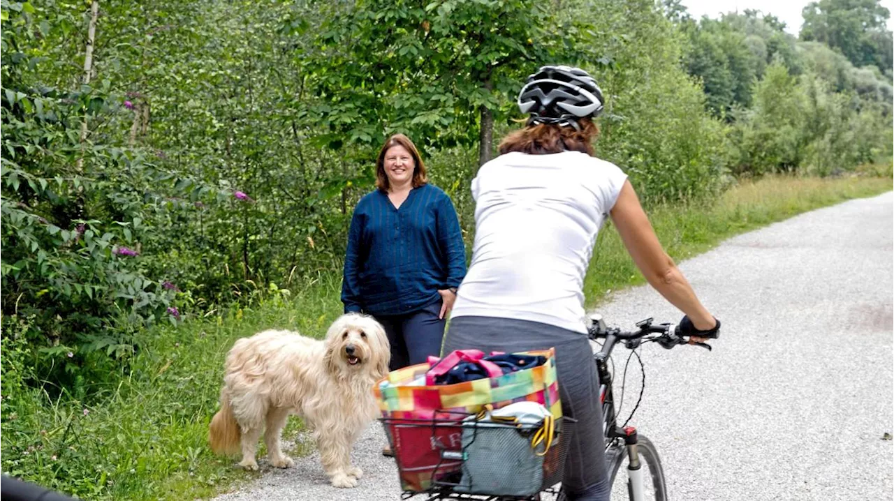 Ärger um rasende Radler auf den Uferwegen an Lech, Wertach und Kuhsee