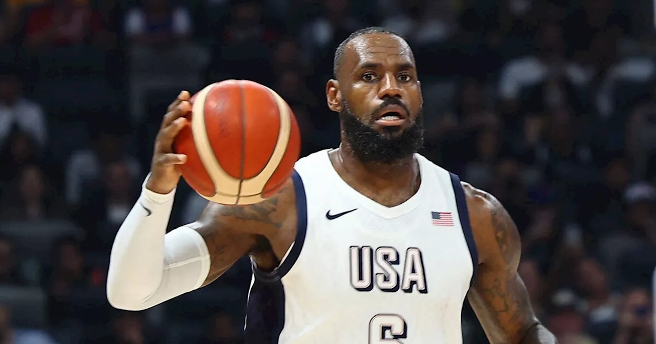 El máximo honor para LeBron James en los Juegos Olímpicos París 2024