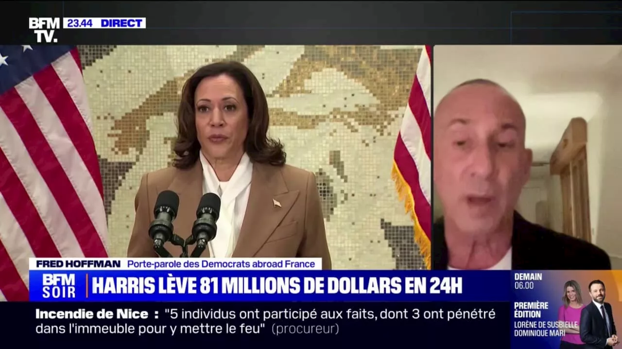 Fred Hoffman (Democrats abroad France): 'Si on va dans le fond des sujets, Kamala Harris va gagner'