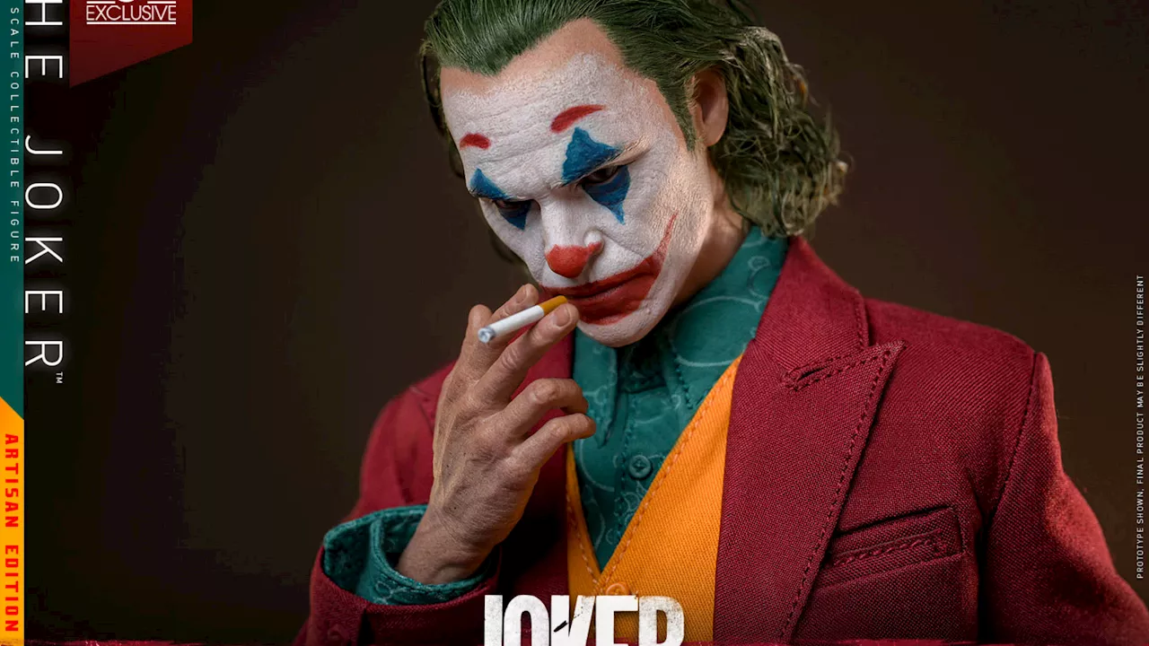 Arthur Fleck is The Joker with Hot Toys New Artisan Edition 1/6 Figure