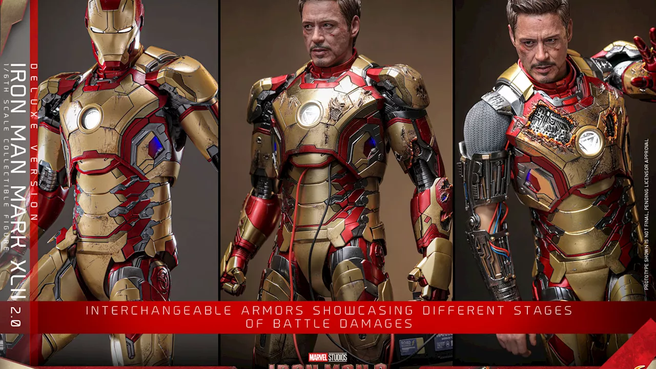 Deploy the Iron Man Mark XLII Armor from Iron Man 3 and Hot Toys 